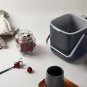 Food Waste Basket Bin – a Countertop Bucket with Extra Long Handles for Your Con