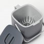 Food Waste Basket Bin – a Countertop Bucket with Extra Long Handles for Your Con