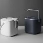 Food Waste Basket Bin – a Countertop Bucket with Extra Long Handles for Your Con
