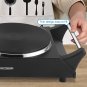 ES-3203 Hot Plate Electric Double Burner 1800W for Cooking with Adjustable Tempe