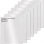 Fotouzy Plastic Cutting Board Set of 7, Frosted Clear Flexible Cutting Mats, Bpa