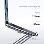 Portable Aluminum Laptop Holder, with Cooling Fan,Adjustable Ergonomic Laptop St