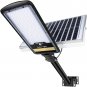 Solar Street Lights Outdoor Lamp, 10000Lm Dusk to Dawn IP67 Security Led Flood L