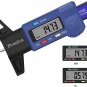 Tire Tread Depth Gauge, Preciva LCD Digital Tire Tread Depth Gauge Tool with Inc
