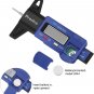 Tire Tread Depth Gauge, Preciva LCD Digital Tire Tread Depth Gauge Tool with Inc