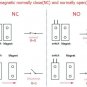 MC-31 Surface Mount Wired NC Door Contact Sensor Alarm Magnetic Reed Switch Whi