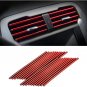 20 Pieces Car Air Conditioner Decoration Strip for Vent Outlet, Universal Waterp