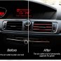 20 Pieces Car Air Conditioner Decoration Strip for Vent Outlet, Universal Waterp