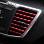 20 Pieces Car Air Conditioner Decoration Strip for Vent Outlet, Universal Waterp