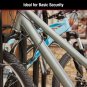 Bike Lock Cable, Combination Bicycle Lock, Cable Lock for Outdoor Equipment, Bla