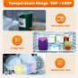 60 Pack Silicone Stretch Lids 2.6 Inch Reusable Silicone Lids Microwave Cover fo