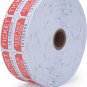 L  Double Raffle Tickets Rolls 2000 per Roll 50/50 for Events, Entry, Class Rewa