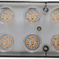12V-24V Waterproof Vehicle LED Arrow Pilot Light Signal Light Watering Cart Swee