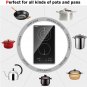 2 Burner Electric Cooktop 12 Inch, Drop-In Electric Radiant Cooktop 220V - 240V