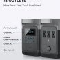 Portable Power Station DELTA 1300, 1260Wh Solar Powered Generator with 6 X 1800W