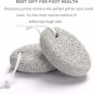 Natural Foot Pumice Stone for Feet, Borogo 2-Pack Lava Pedicure Tools Hard Skin