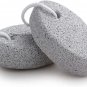 Natural Foot Pumice Stone for Feet, Borogo 2-Pack Lava Pedicure Tools Hard Skin
