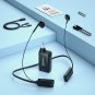 2.4G Wireless in Ear Monitor System, Stereo IEM System Neckband Headphone Earpho