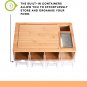Prosumers Choice Wood Cutting Board - Bamboo Chopping Board with Food Container