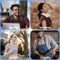 Bladeless Portable Neck Fan - Rechargeable Hands Free USB Personal Fan Battery O