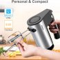 600W Electric Hand Mixer Kitchen Handheld Mixer 10 Speed Powerful with Turbo for