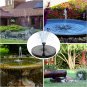 2.5W Solar Bird Bath Fountain Pump, Solar Fountain Pump for Bird Bath with 6 Noz