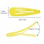 Clips for Hair, Funtopia 120 Pcs 2 Inch Metal Barrettes Snap Hair Clips for Girl