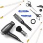 Maitys 8 Pieces Barber Pencil with Built-In Sharpener Edge Hairline Razor Trace