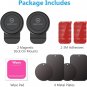 Wixgear Magnetic Car Mount, Universal Stick on Mount (2 Pack) Dashboard Magnetic