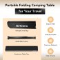 Camping Side Table, Portable Folding Camping Table with Carry Bag, Lightweight A