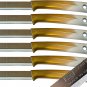 SMI - 6 Pcs Paring Knife Set Serrated Edge, Vegetable Knife, Fruit Knife, Kitche
