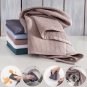 QUILTINA Kitchen Towels 100% Cotton Absorbent Dish Towels Set, Waffle Weave Hand