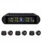 Solar Powered Tire Pressure Monitoring System RV TPMS (0~199PSI) for Trailer Tra