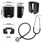 3 Pieces Stethoscope Holder Clip Waist Belt Stethoscope Holder Clip Plastic Nurs
