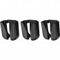 3 Pieces Stethoscope Holder Clip Waist Belt Stethoscope Holder Clip Plastic Nurs