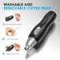 2022 Nose Ear Hair Trimmer for Men Women, Electric Nostril Nasal Hair Clippers T