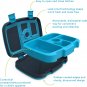 &Acirc;&reg; Kids Prints Leak-Proof, 5-Compartment Bento-Style Kids Lunch Box - Ideal Porti
