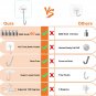 Wreath Hanger,Wall Hooks for Kitchen Organization and Storage,60Lb Large Hooks f