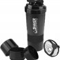 VIGIND Protein Shaker Bottle,Sports Water Bottle,Leak Proof Shake Bottle for Pro