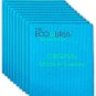 Premium Swedish Dishcloths for Kitchen (10 X Blue) Multi-Surface, Cellulose & Co