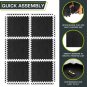 Puzzle Exercise Mat ½â, EVA Interlocking Foam Floor Tiles for Home Gym, Mat for
