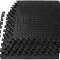 Puzzle Exercise Mat ½â, EVA Interlocking Foam Floor Tiles for Home Gym, Mat for