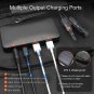 Portable Solar Panel, Monocrystalline Solar Charger with Adjustable Kickstand, T