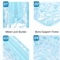 Clear Toiletry Bag, 3 Pack TSA Approved Travel Toiletry Bag Carry on Travel Acce