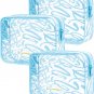 Clear Toiletry Bag, 3 Pack TSA Approved Travel Toiletry Bag Carry on Travel Acce