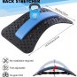 Back Stretcher Lumbar Back Cracker with Magnet Back Massager for Lower Back Pain
