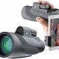 Titan 12X50 Monocular Telescope with Smartphone Holder - Waterproof Fog-Proof Sh