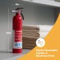 Rechargeable Standard Home Fire Extinguisher UL Rated 1-A:10-B:C, Red