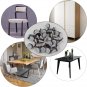 40Pcs round Heavy Duty Nail-On Felt Pad for Furniture Chair Table Leg Feet Floor
