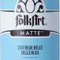 Folkart Acrylic Paint in Assorted Colors (2 Oz), 2597, Blue Belle